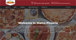 Desktop Screenshot of marcopizzeria.com